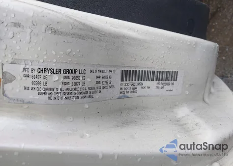 2012 Fiat 500C Lounge z USA, uszkodzony, nr VIN 3C3CFFER8CT330504